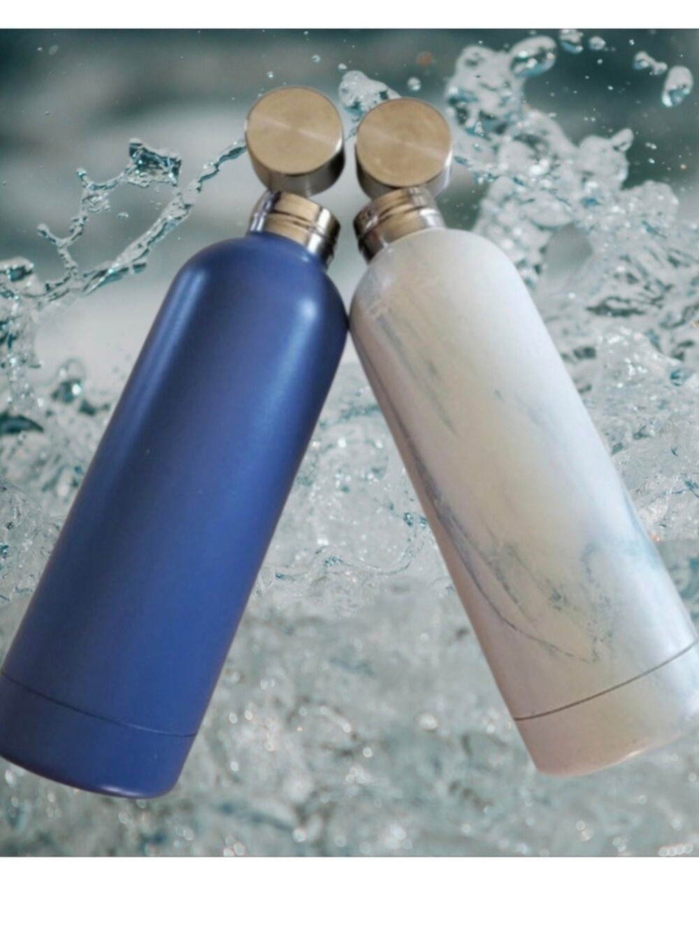 2 Pack Stainless Steel Water Bottle 16oz